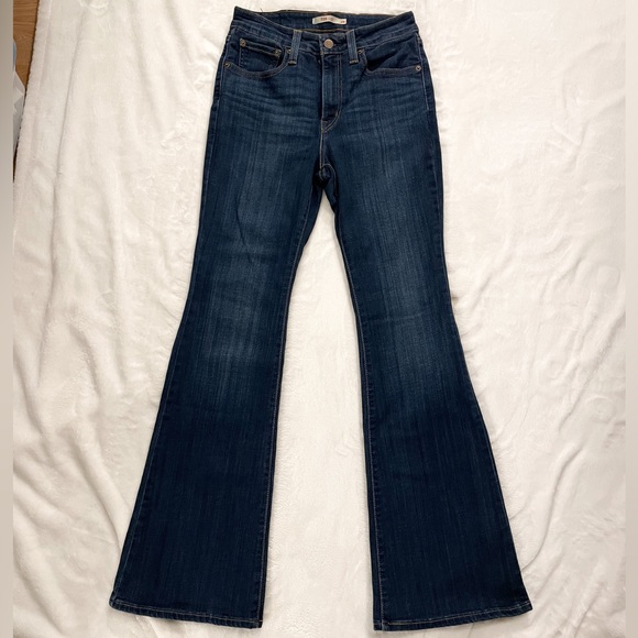 Levi's Denim - Levi’s 726 High Rise Flare Women’s Jeans. Dark Indigo. 28 x 32